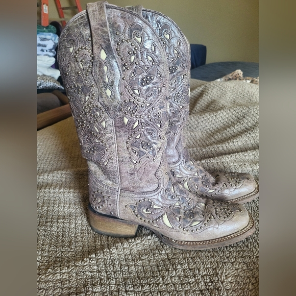 Corral square toe boots - Picture 3 of 6